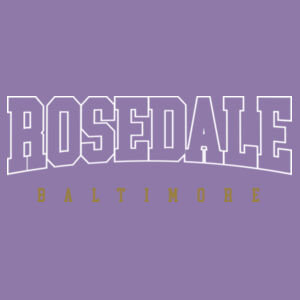 Rosedale - Women's Football V-Neck Fine Jersey Tee Design