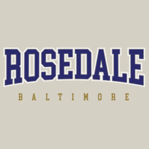 Rosedale - Unisex Nublend® Varsity Colorblocked Raglan Hooded Sweatshirt Design