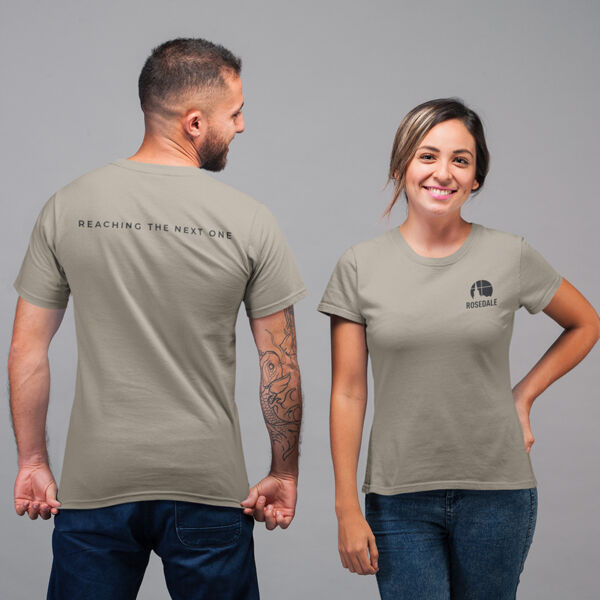 Reaching the Next One - Unisex Fine Jersey T-Shirt Thumbnail