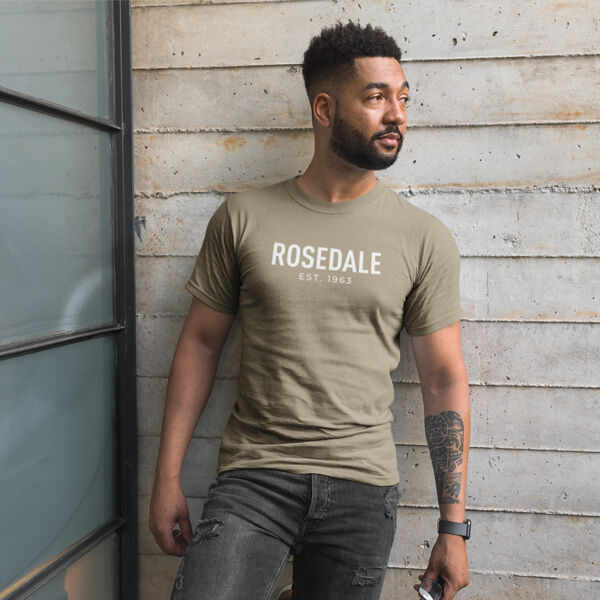 Rosedale - Unisex Fine Jersey T-Shirt Thumbnail