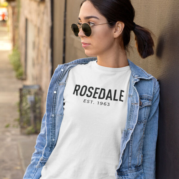 Rosedale - Unisex Fine Jersey T-Shirt Thumbnail