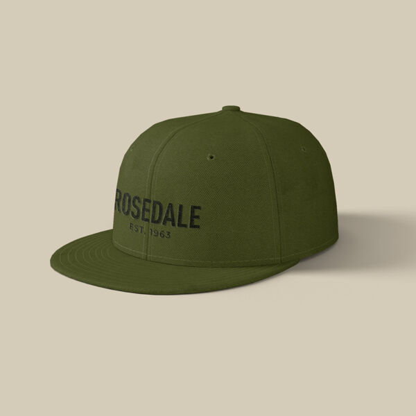 Rosedale - (Embroidered) Pinch Front Twill Back Trucker Cap - Pinch Front Twill Back Trucker Cap Thumbnail
