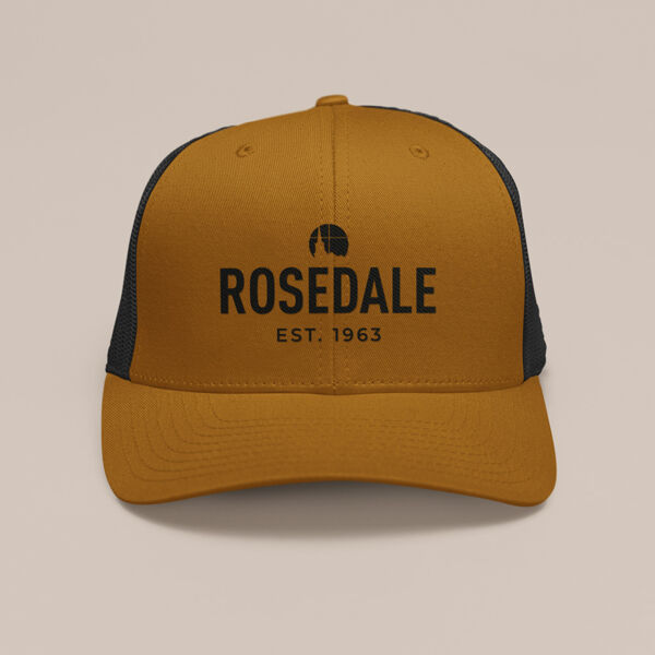 Rosedale - (Embroidered) Low Pro Trucker Cap - Low Pro Trucker Cap Thumbnail