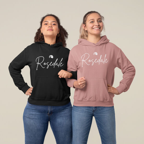 Rosedale - Women’s Lightweight California Wave Wash Hooded Sweatshirt Thumbnail