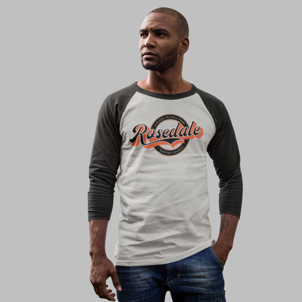 Rosedale Gear - Triblend Three-Quarter Raglan T-Shirt Thumbnail