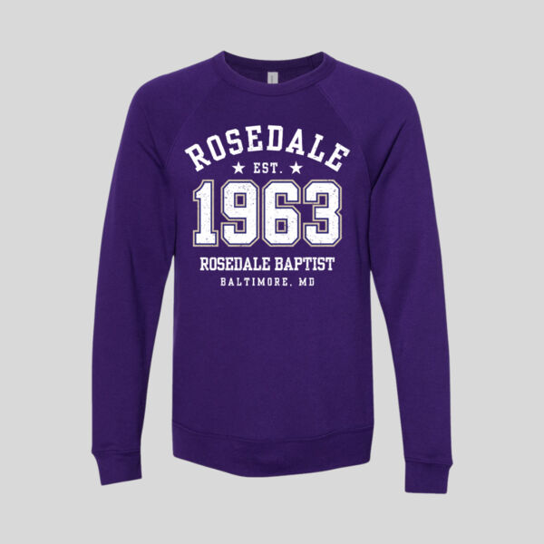 Rosedale - Sponge Fleece Raglan Crewneck Sweatshirt Thumbnail