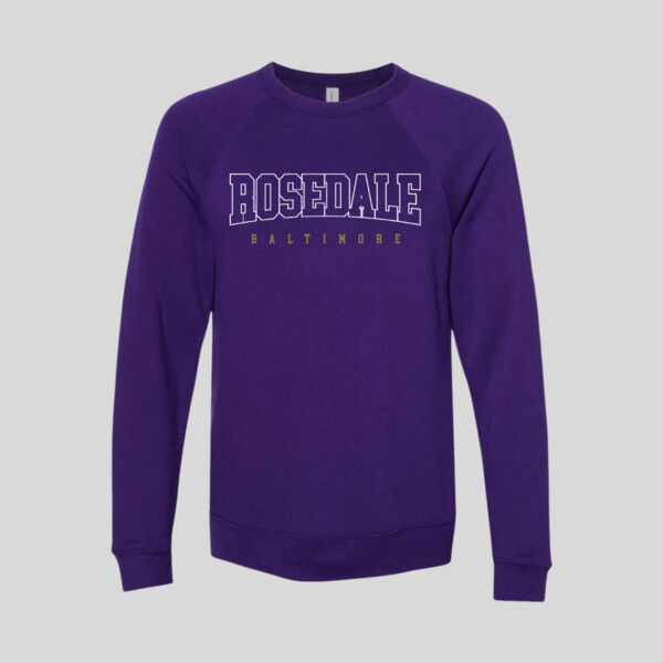 Rosedale - Sponge Fleece Raglan Crewneck Sweatshirt Thumbnail